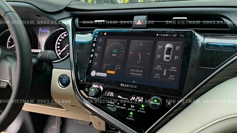 Màn hình DVD Android liền camera 360 xe Toyota Camry 2019 - nay | Elliview S4 Premium